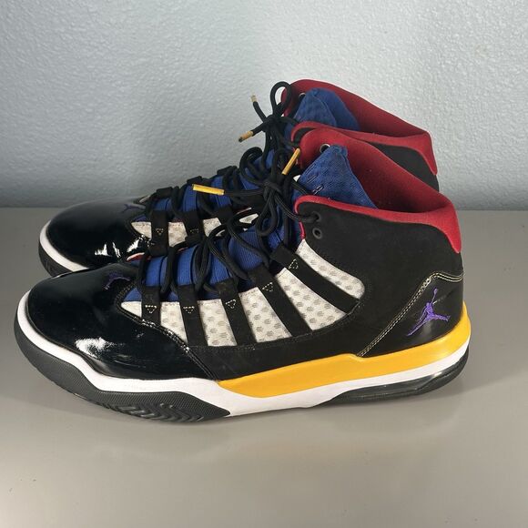 Jordan Shoes Max Aura Rivals Mens Size 11.5 Black Multi CQ9451-001 Basketball main image 16